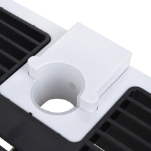 Load image into Gallery viewer, Lolypot Bathroom Shelf Rack Shower Caddy Wall Mount Holder, no Drilling Shower Organiser for Shampoo Soap with 19-25mm Rail and Double Hook