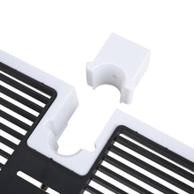 Load image into Gallery viewer, Lolypot Bathroom Shelf Rack Shower Caddy Wall Mount Holder, no Drilling Shower Organiser for Shampoo Soap with 19-25mm Rail and Double Hook