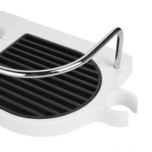 Load image into Gallery viewer, Lolypot Bathroom Shelf Rack Shower Caddy Wall Mount Holder, no Drilling Shower Organiser for Shampoo Soap with 19-25mm Rail and Double Hook