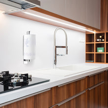 Load image into Gallery viewer, Lolypot Kitchen Roll Holder Self Adhesive, Kitchen Paper Towel Holder Chrome Stainless Steel, Kitchen Paper Rack Without Drilling, Toilet Paper Holder Vertical No Drilling 26cm