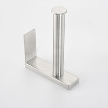 Load image into Gallery viewer, Lolypot Toilet Paper Holder Vertical Self Adhesive, Toilet Roll Holder Without Drilling, WC Paper Holder Stainless Steel, Roll Holder for Kitchen and Bathroom