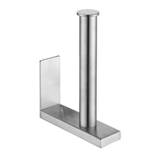Load image into Gallery viewer, Lolypot Toilet Paper Holder Vertical Self Adhesive, Toilet Roll Holder Without Drilling, WC Paper Holder Stainless Steel, Roll Holder for Kitchen and Bathroom