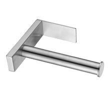 Load image into Gallery viewer, Lolypot Toilet Paper Holder Vertical Self Adhesive, Toilet Roll Holder Without Drilling, WC Paper Holder Stainless Steel, Roll Holder for Kitchen and Bathroom