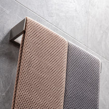 Load image into Gallery viewer, Lolypot Towel Holder Drilled, Towel Rail Stainless Steel Wall Mounted, Bathroom Towel Rack 35cm, Towel Bar for Bath