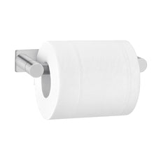 Load image into Gallery viewer, Lolypot Toilet Roll Holder Square Toilet Paper Holder No Drilling Required Toilet Roll Holder Self-Adhesive Brushed 304 Stainless Steel Roll Holder for Bathroom and Kitchen