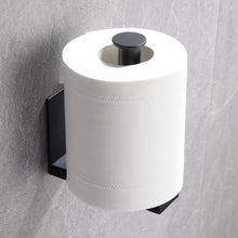Load image into Gallery viewer, Lolypot Toilet Paper Holder Vertical Self Adhesive, Toilet Roll Holder Without Drilling, WC Paper Holder Stainless Steel, Roll Holder for Kitchen and Bathroom