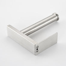 Load image into Gallery viewer, Lolypot Toilet Paper Holder Vertical Self Adhesive, Toilet Roll Holder Without Drilling, WC Paper Holder Stainless Steel, Roll Holder for Kitchen and Bathroom