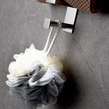 Load image into Gallery viewer, Lolypot Towel Holder Without Drilling, Towel Rail Stainless Steel Self Adhesive, Bathroom Towel Rack No Drilling, Brushed Towel Bar Glue, Guest Towel Stand 40cm with Hook for Bathroom