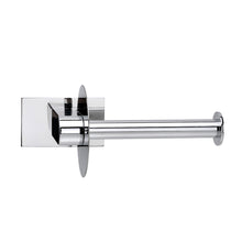 Load image into Gallery viewer, Lolypot Toilet Paper Holder Toilet Roll Holder WC Paper Holder Without Drilling 304 Stainless Steel 3M self-Adhesive Polished Chrome Surface Vertical Bathroom Accessories Kitchen Roll Holder