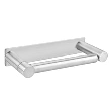 Load image into Gallery viewer, Lolypot Toilet Roll Holder Square Toilet Paper Holder No Drilling Required Toilet Roll Holder Self-Adhesive Brushed 304 Stainless Steel Roll Holder for Bathroom and Kitchen