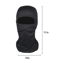 Load image into Gallery viewer, Lolypot Winddicht Sturmhauben Skimaske Motorradmaske Balaclava, Multifunktional Dünn und Atmungsaktiv Skihaube für Damen und Herren (schwarz)