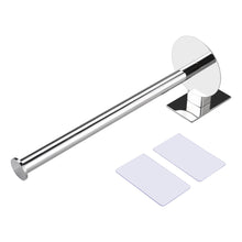 Load image into Gallery viewer, Lolypot Kitchen Roll Holder Self Adhesive, Kitchen Paper Towel Holder Chrome Stainless Steel, Kitchen Paper Rack Without Drilling, Toilet Paper Holder Vertical No Drilling 26cm