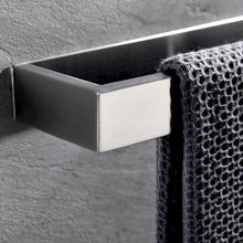 Load image into Gallery viewer, Lolypot Towel Holder Towel Bar Towel Ring Without Drilling 304 Stainless Steel Self Adhesive Towel Rack Bathroom Holder Accessory for Kitchen and Bathroom