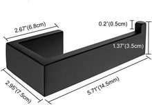 Load image into Gallery viewer, Lolypot Toilet Paper Holder Toilet Roll Holder 304 Stainless Steel Wall Mount Polished Bathroom Toilet Roll Holder