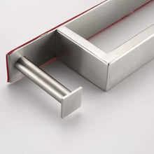 Load image into Gallery viewer, Lolypot Towel Holder Without Drilling, Towel Rail Stainless Steel Self Adhesive, Bathroom Towel Rack No Drilling, Brushed Towel Bar Glue, Guest Towel Stand 40cm with Hook for Bathroom