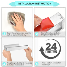 Load image into Gallery viewer, Lolypot Towel Holder Towel Bar Towel Ring Without Drilling 304 Stainless Steel Self Adhesive Towel Rack Bathroom Holder Accessory for Kitchen and Bathroom