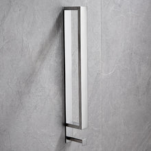 Load image into Gallery viewer, Lolypot Towel Holder Without Drilling, Towel Rail Stainless Steel Self Adhesive, Bathroom Towel Rack No Drilling, Brushed Towel Bar Glue, Guest Towel Stand 40cm with Hook for Bathroom