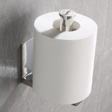 Load image into Gallery viewer, Lolypot Toilet Paper Holder Vertical Self Adhesive, Toilet Roll Holder Without Drilling, WC Paper Holder Stainless Steel, Roll Holder for Kitchen and Bathroom