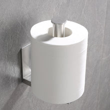 Load image into Gallery viewer, Lolypot Toilet Paper Holder Vertical Self Adhesive, Toilet Roll Holder Without Drilling, WC Paper Holder Stainless Steel, Roll Holder for Kitchen and Bathroom