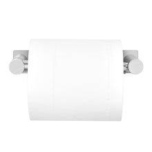 Load image into Gallery viewer, Lolypot Toilet Roll Holder Square Toilet Paper Holder No Drilling Required Toilet Roll Holder Self-Adhesive Brushed 304 Stainless Steel Roll Holder for Bathroom and Kitchen