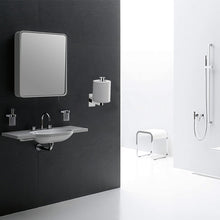 Load image into Gallery viewer, Lolypot Toilet Paper Holder Toilet Roll Holder WC Paper Holder Without Drilling 304 Stainless Steel 3M self-Adhesive Polished Chrome Surface Vertical Bathroom Accessories Kitchen Roll Holder