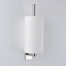 Load image into Gallery viewer, Lolypot Kitchen Roll Holder Self Adhesive, Kitchen Paper Towel Holder Chrome Stainless Steel, Kitchen Paper Rack Without Drilling, Toilet Paper Holder Vertical No Drilling 26cm