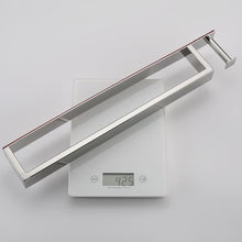Load image into Gallery viewer, Lolypot Towel Holder Without Drilling, Towel Rail Stainless Steel Self Adhesive, Bathroom Towel Rack No Drilling, Brushed Towel Bar Glue, Guest Towel Stand 40cm with Hook for Bathroom