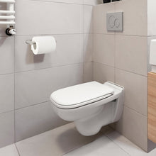 Load image into Gallery viewer, Lolypot Toilet Roll Holder Square Toilet Paper Holder No Drilling Required Toilet Roll Holder Self-Adhesive Brushed 304 Stainless Steel Roll Holder for Bathroom and Kitchen