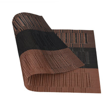 Load image into Gallery viewer, Lolypot Set of 6 Washable Place Table PVC Placemats Non-Slip and Environmental Protection Dining Mats