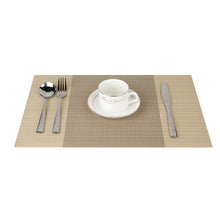 Load image into Gallery viewer, Lolypot Set of 6 Washable Place Table PVC Placemats Non-Slip and Environmental Protection Dining Mats