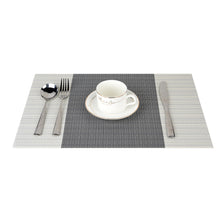 Load image into Gallery viewer, Lolypot Set of 6 Washable Place Table PVC Placemats Non-Slip and Environmental Protection Dining Mats