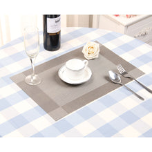 Load image into Gallery viewer, Lolypot Set of 6 Washable Place Table PVC Placemats Non-Slip and Environmental Protection Dining Mats
