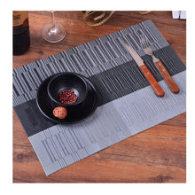 Load image into Gallery viewer, Lolypot Set of 6 Washable Place Table PVC Placemats Non-Slip and Environmental Protection Dining Mats