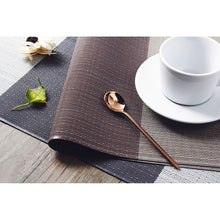 Load image into Gallery viewer, Lolypot Set of 6 Washable Place Table PVC Placemats Non-Slip and Environmental Protection Dining Mats