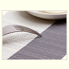 Load image into Gallery viewer, Lolypot Set of 6 Washable Place Table PVC Placemats Non-Slip and Environmental Protection Dining Mats